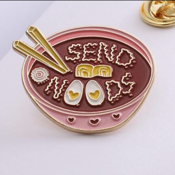 SEND NOODS Collectible Enamel Pin NEW! 1073 - Picture 7 of 7